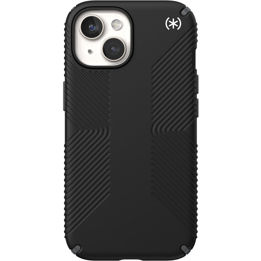 Speck Presidio2 Grip Apple iPhone 15 Black -  with Microban