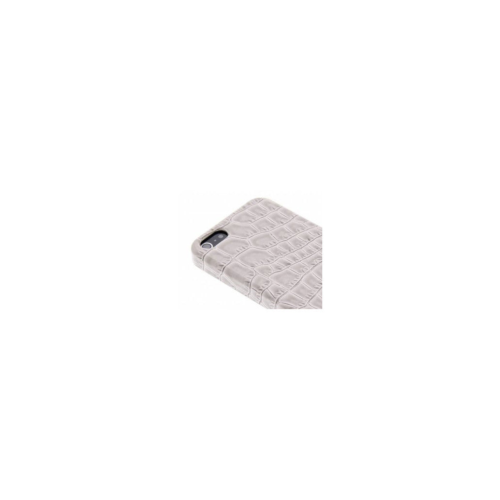 Guess Croco Backcover Case Apple iPhone 5/5S/SE Shiny Beige GUHCPSESCOBE