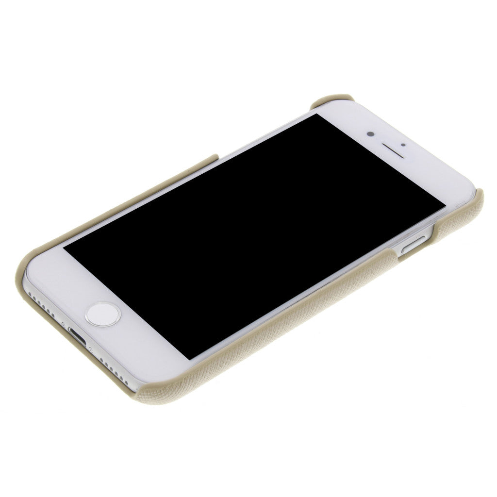 Guess Saffiano Backcover Case Apple iPhone 6/6S/7/8/SE (2020/2022) Beige GUHCP7TBE