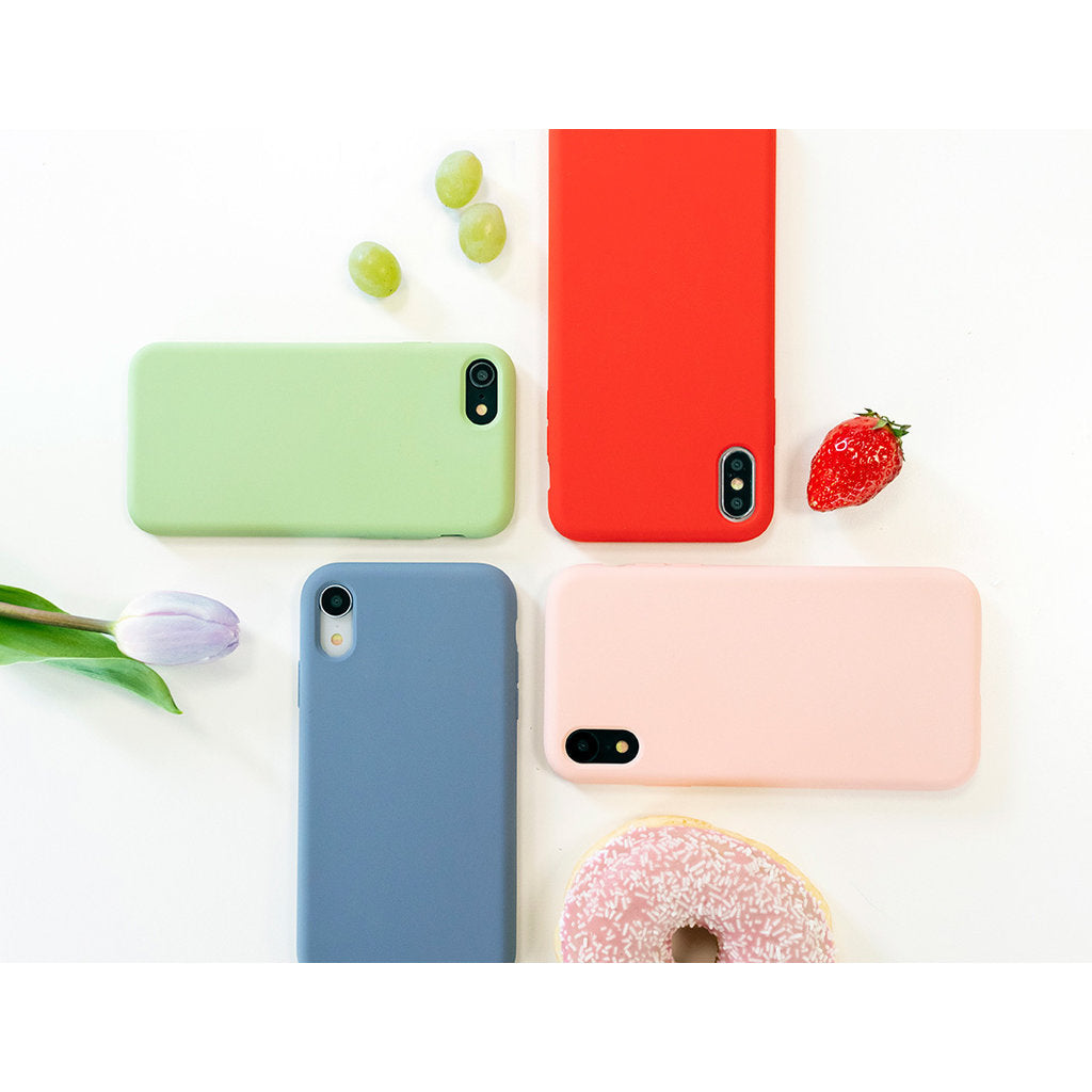 Mobiparts Silicone Cover Samsung Galaxy S10 Pistache Green